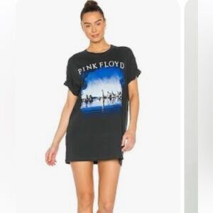 Daydreamer Pink Floyd Graphic T-Shirt Dress
